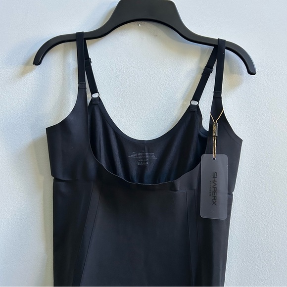 NWT Shaperx Seamless Tummy Control Open Bust Body Shaper, Size XL - Picture 3 of 9